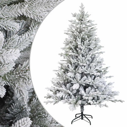vidaXL Artificial Hinged Christmas Tree 120 cm PVC and Metal 2