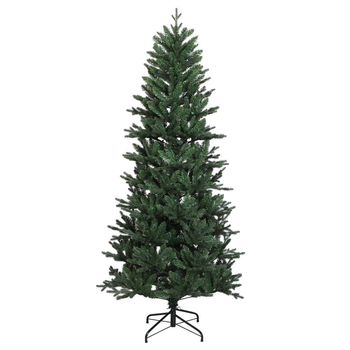 vidaXL Artificial Hinged Christmas Tree 120 cm PVC and PE Green 3