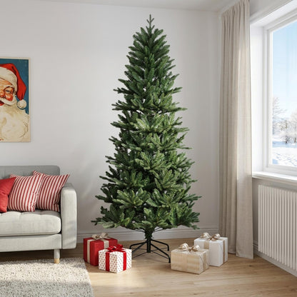 Artificial Christmas Tree Bauble LEDs Green Height without LED