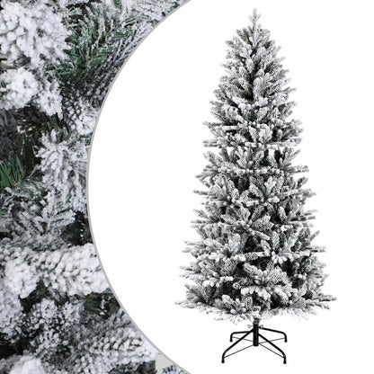 vidaXL Artificial Hinged Christmas Tree 120 cm PVC and PE 2