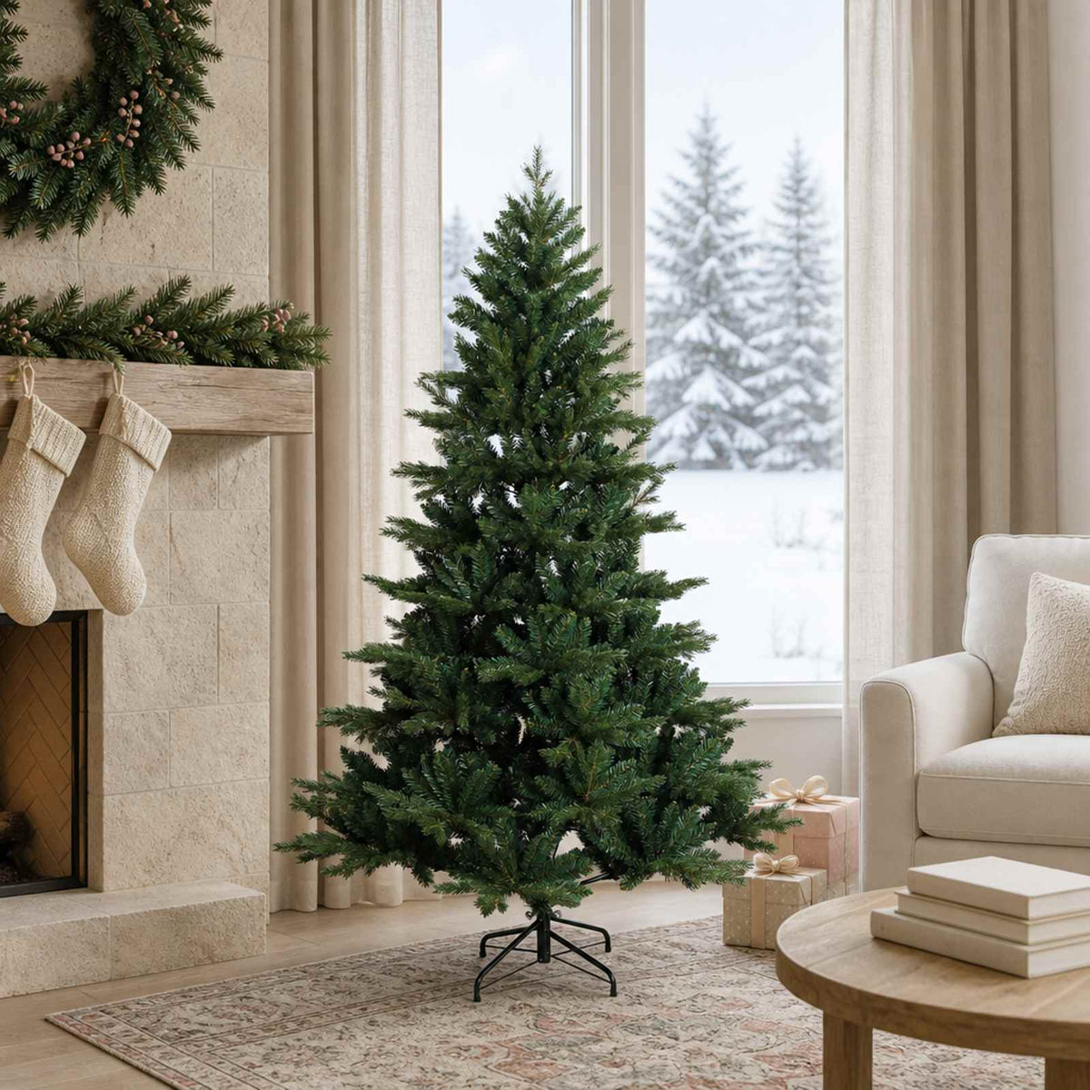 Artificial Christmas Tree Bauble LEDs without LED