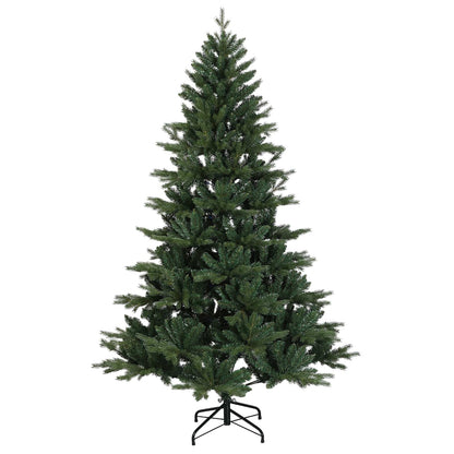 vidaXL Artificial Hinged Christmas Tree 120 cm PVC and Metal Green 3