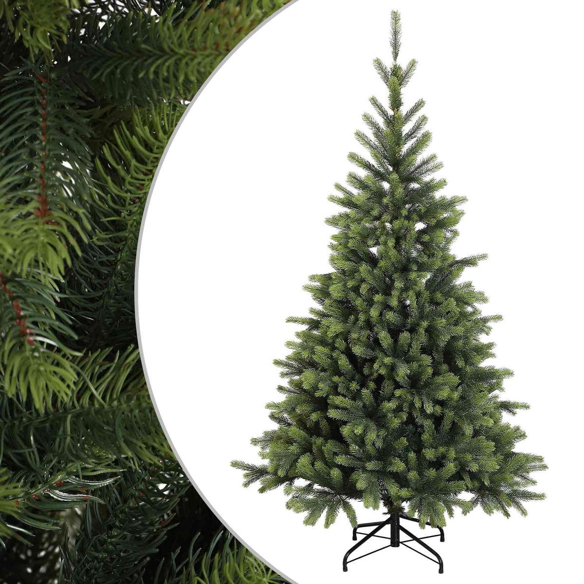 Artificial Christmas Tree with Bauble 150 LEDs 120 cm without LED
