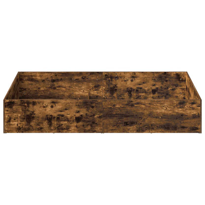 Bed Surround Adjustable Base Smoked Oak