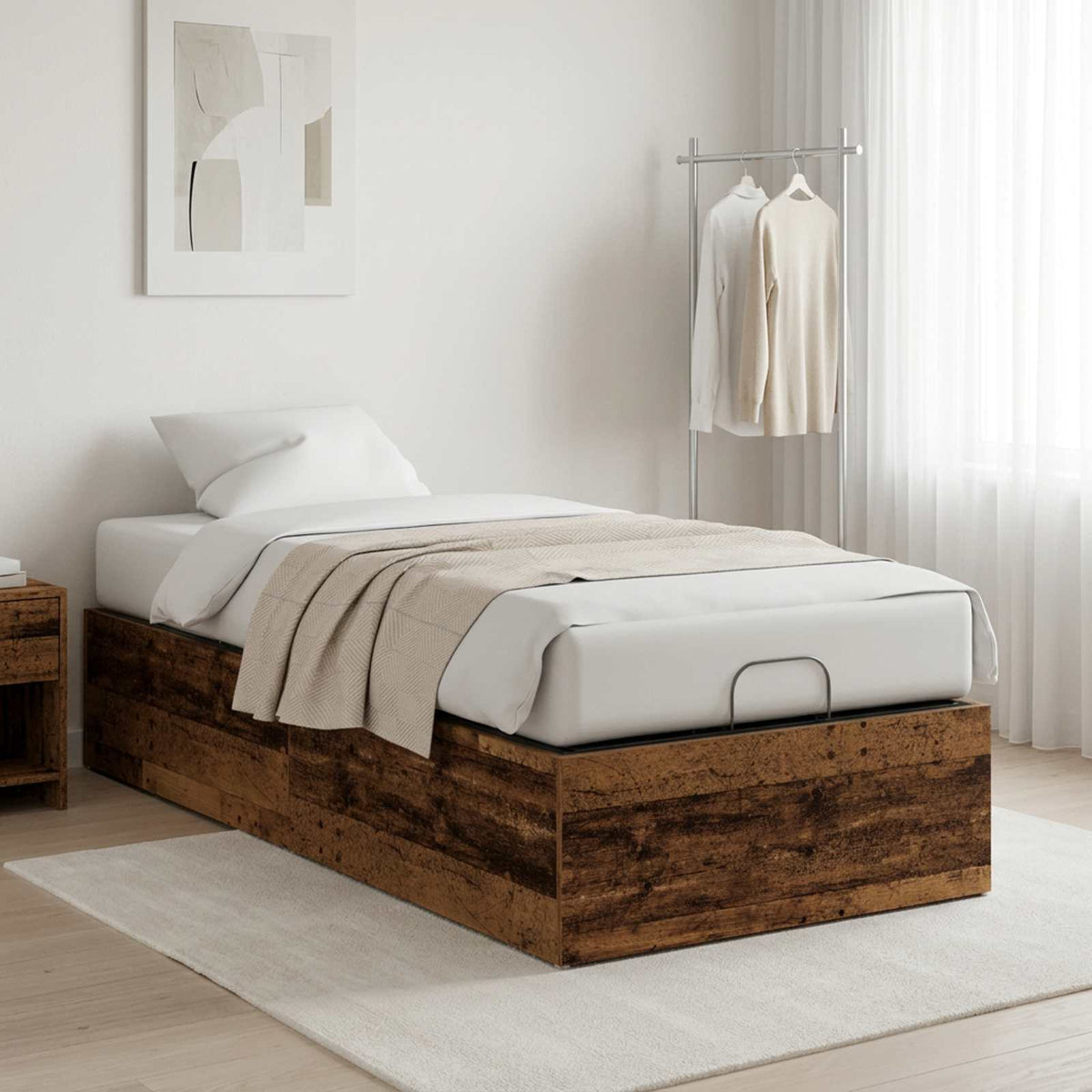 Bed Surround Adjustable Base Wood