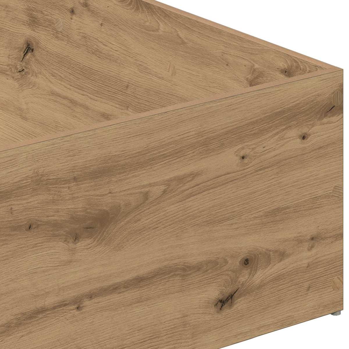 vidaXL Bed Surround for Adjustable Bed Base Artisan Oak 70 x 200 cm 6
