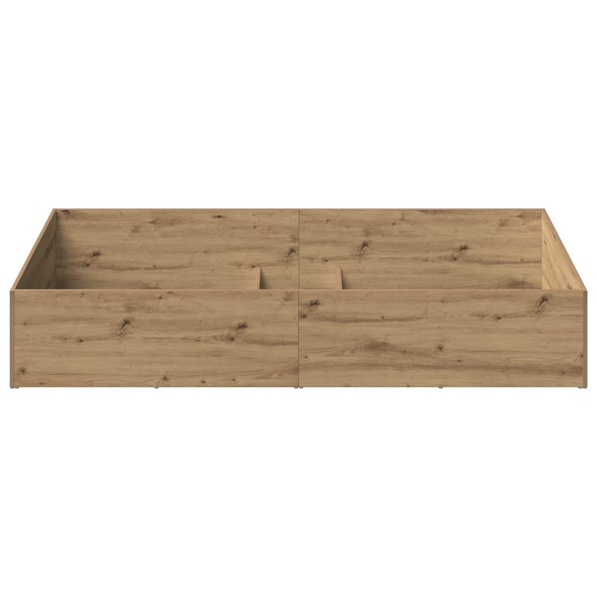 vidaXL Bed Surround for Adjustable Bed Base Artisan Oak 70 x 200 cm 5