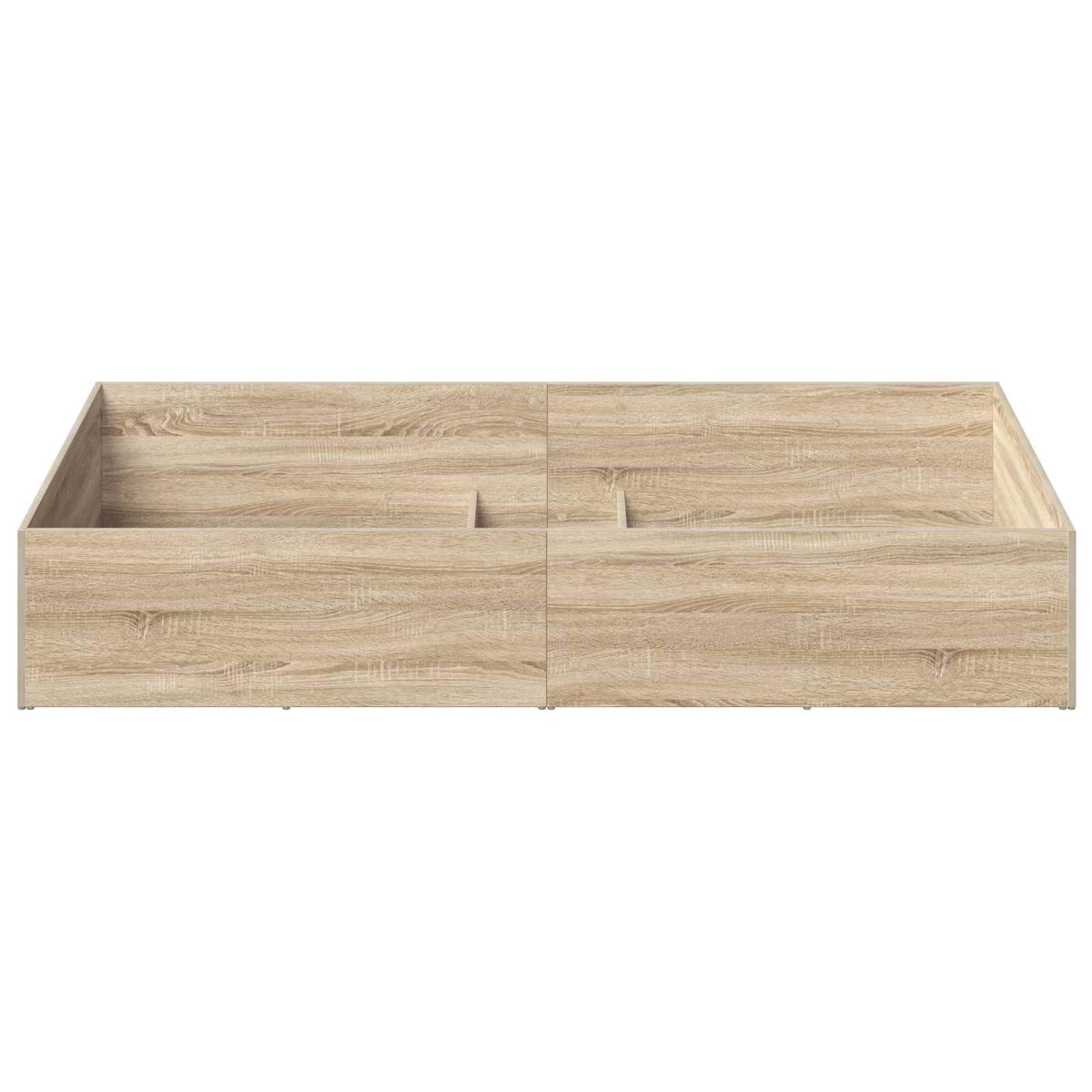 vidaXL Bed Surround for Adjustable Bed Base Sonoma Oak 90 x 200 cm 5