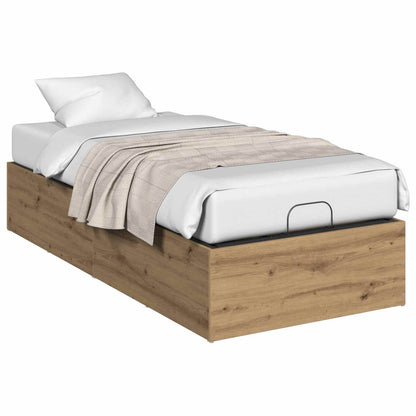 vidaXL Bed Surround for Adjustable Bed Base Artisan Oak 90 x 200 cm 3
