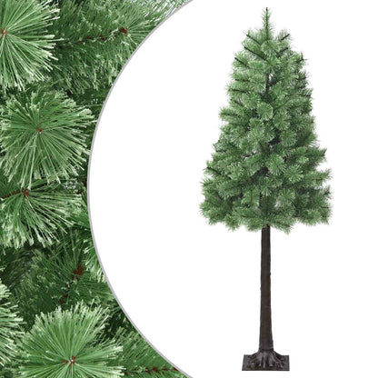 Artificial Hinged Christmas Tree with Baubles 150 LEDs Green 180 cm without LED
