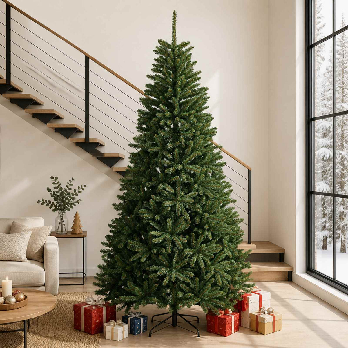 Artificial Christmas Tree LEDs Medium Green without LED