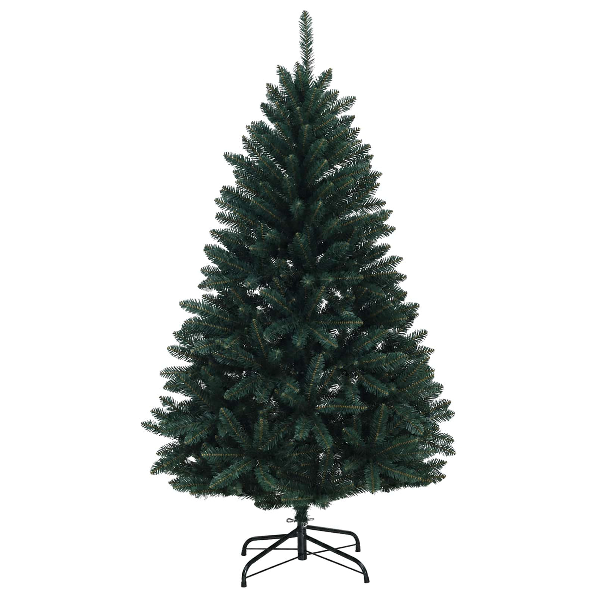 Artificial Hinged Christmas Tree 150 cm PVC Dark Green