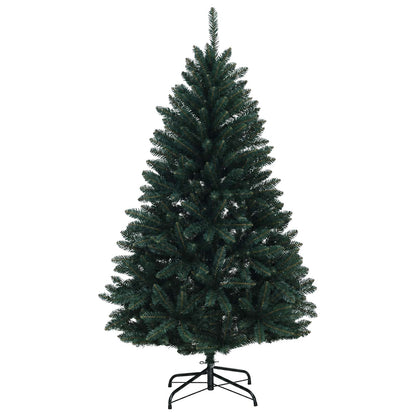 Artificial Hinged Christmas Tree 150 cm PVC Dark Green