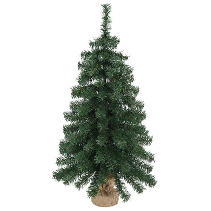 vidaXL Mini Christmas Tree Set 45 cm PVC Green 3