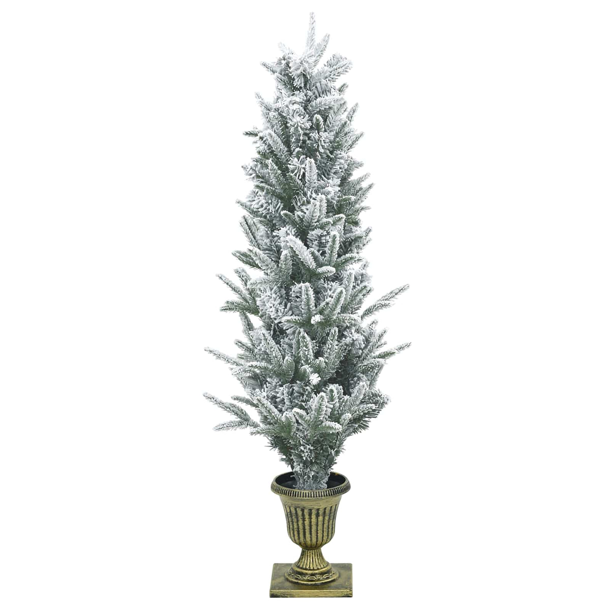Mini Christmas Tree 120 cm PVC in Green and White