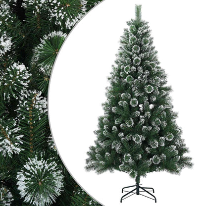 Artificial Christmas Tree PVC and Metal Green 120 cm