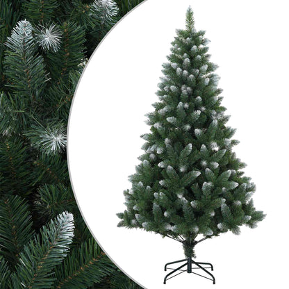 Artificial Christmas Tree PVC and Metal Green 150 cm