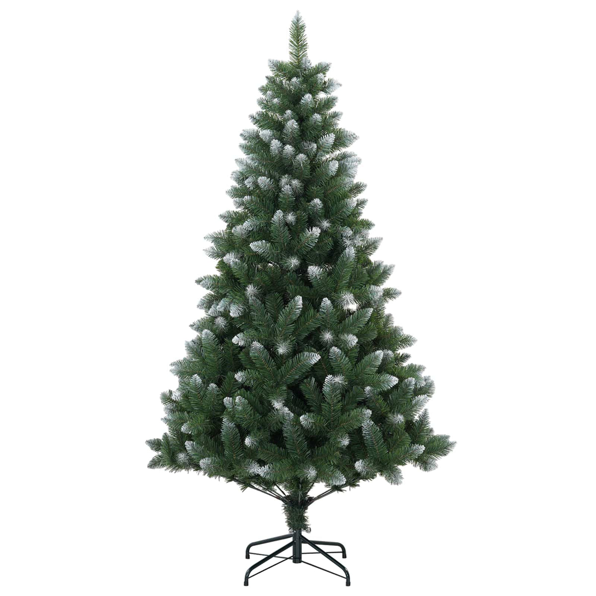 Artificial Christmas Tree PVC and Metal Green 150 cm