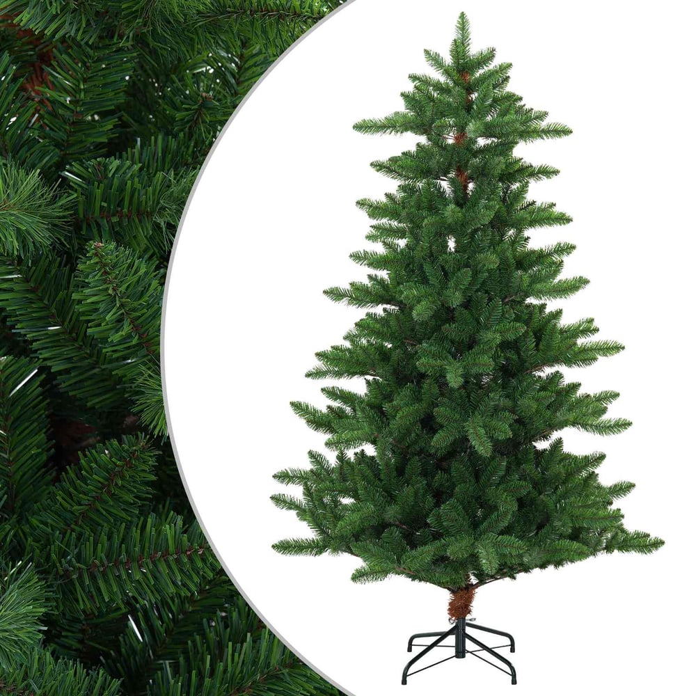 Artificial Christmas Tree PVC and Metal Green 150 cm