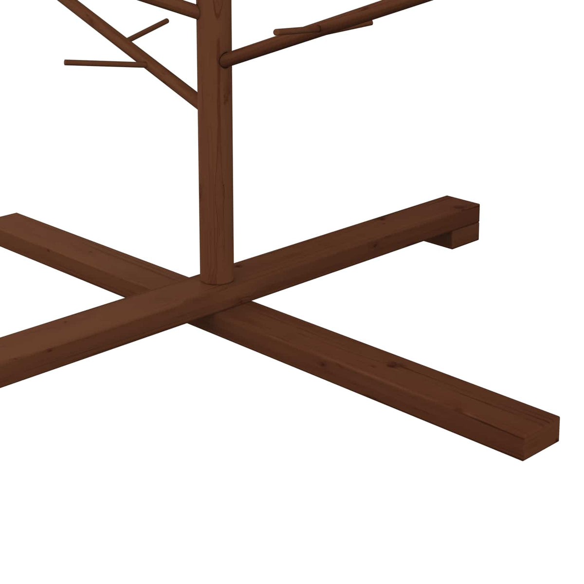 vidaXL Wooden Christmas Tree 240 cm Bamboo and Solid Pine Wood 5