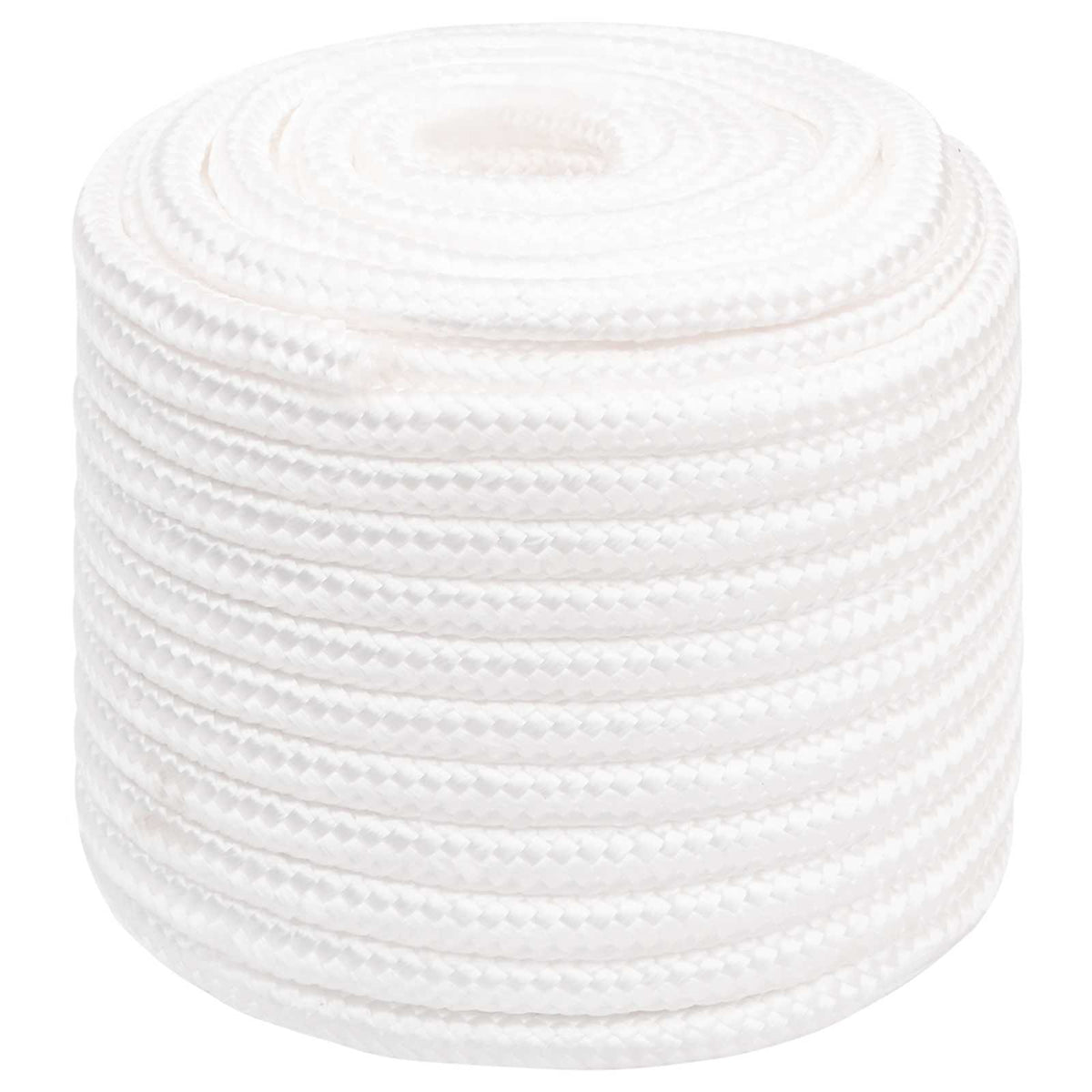 vidaXL Multipurpose Utility Rope 18 mm 100 m White PP 1995 kg Max Load 2