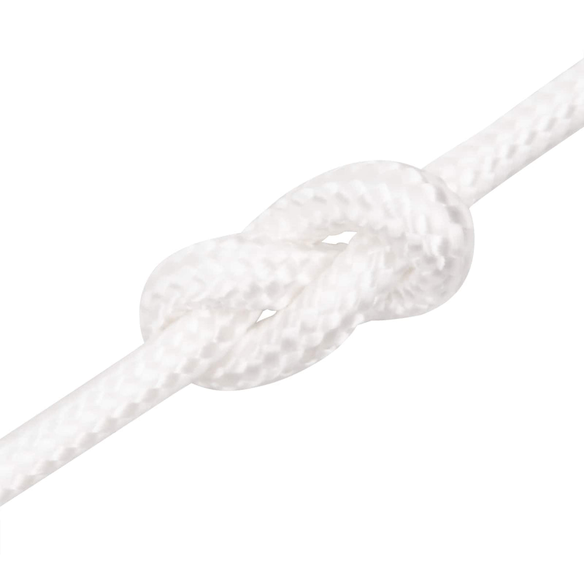 vidaXL Multipurpose Utility Rope 8 mm 250 m White PP 420 kg Max Load 4