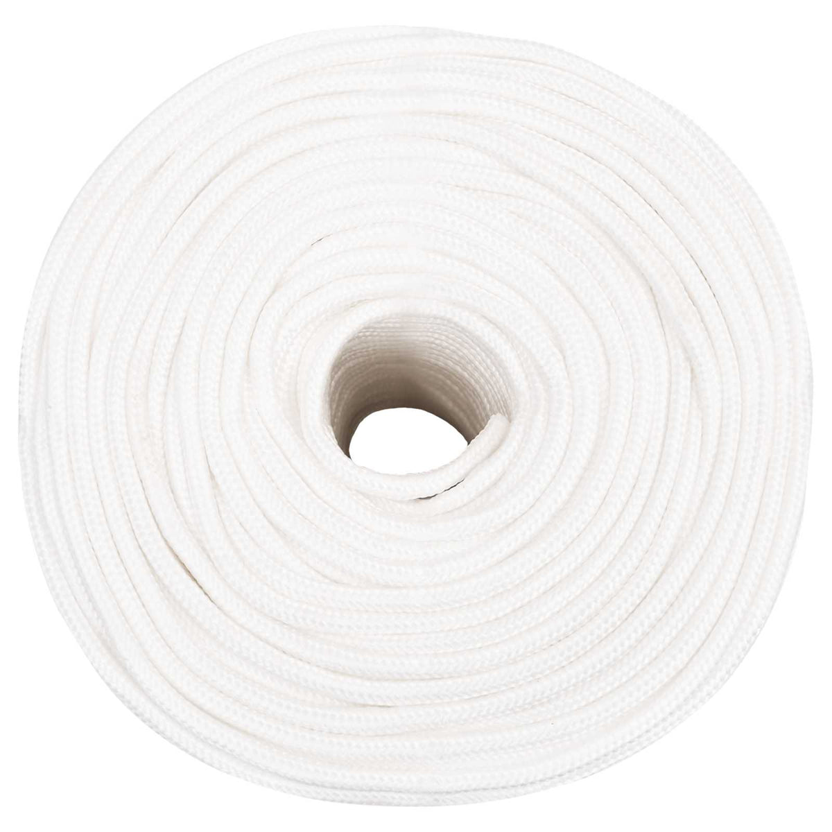 vidaXL Multipurpose Utility Rope 8 mm 250 m White PP 420 kg Max Load 3