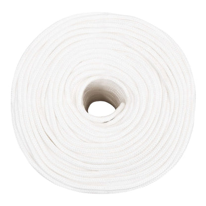 Multipurpose Utility Rope PP 240 kg Max Load Length 250 m White 8 mm