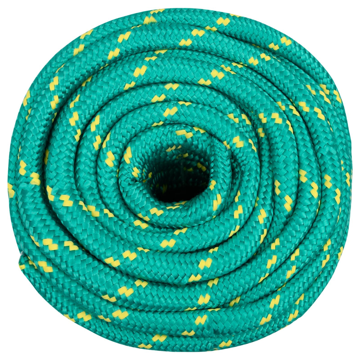 vidaXL Multipurpose Utility Rope 18 mm 100 m Green PP 1995 kg Max Load 3