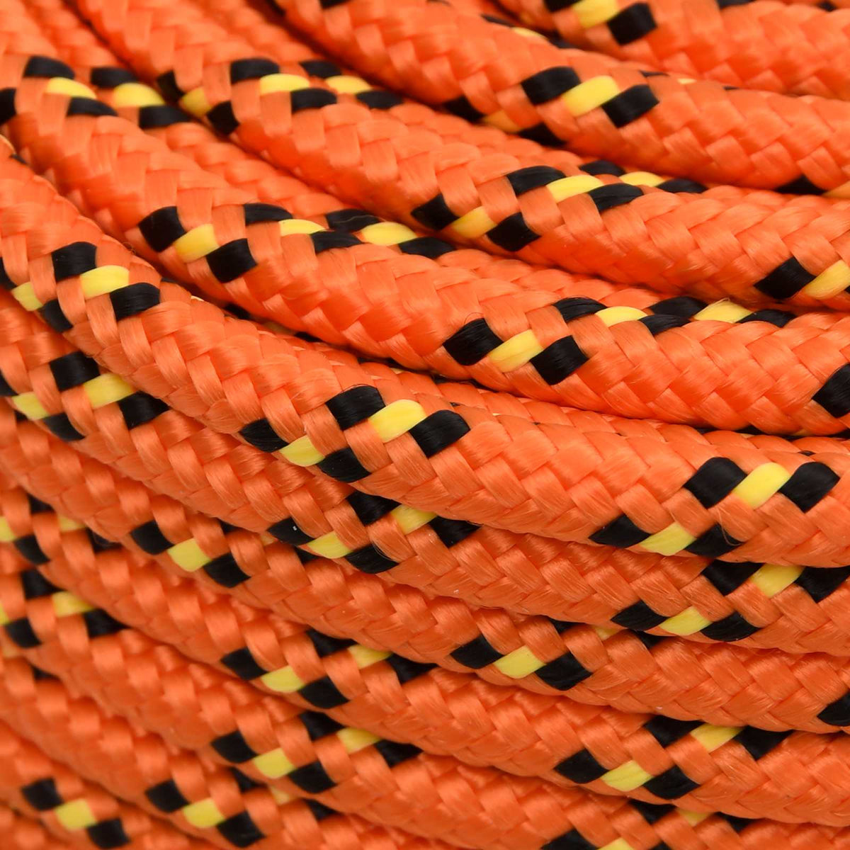 Multipurpose Utility Rope 8 mm 250 m Orange PP 420 kg Max Load