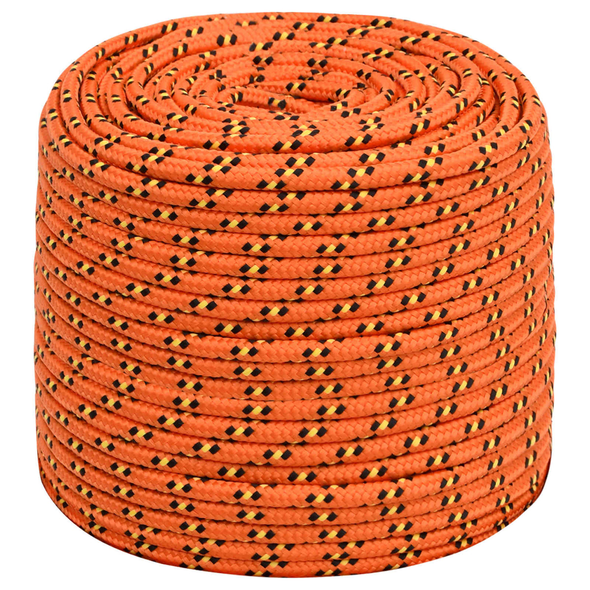 Multipurpose Utility Rope 8 mm 250 m Orange PP 420 kg Max Load