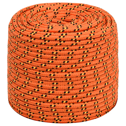 Multipurpose Utility Rope PP Length 250 m Orange 8 mm