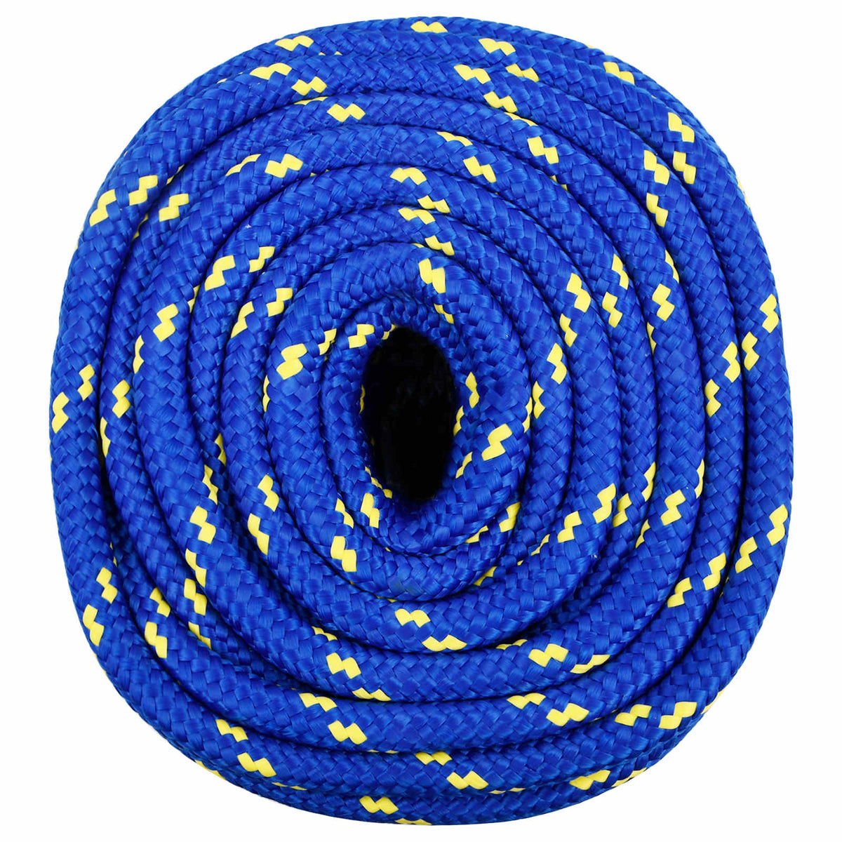 Multipurpose Utility Rope PP 27 kg Max Load Length 100 m Blue 18 mm