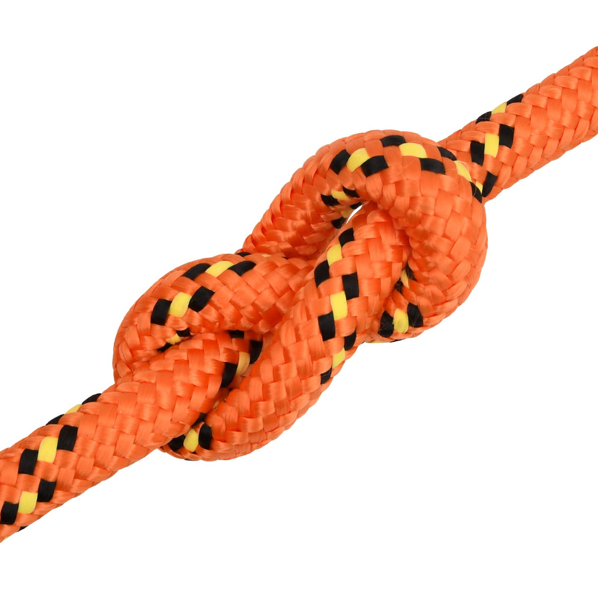 vidaXL Multipurpose Utility Rope 20 mm 50 m Orange PP 2400 kg Max Load 5
