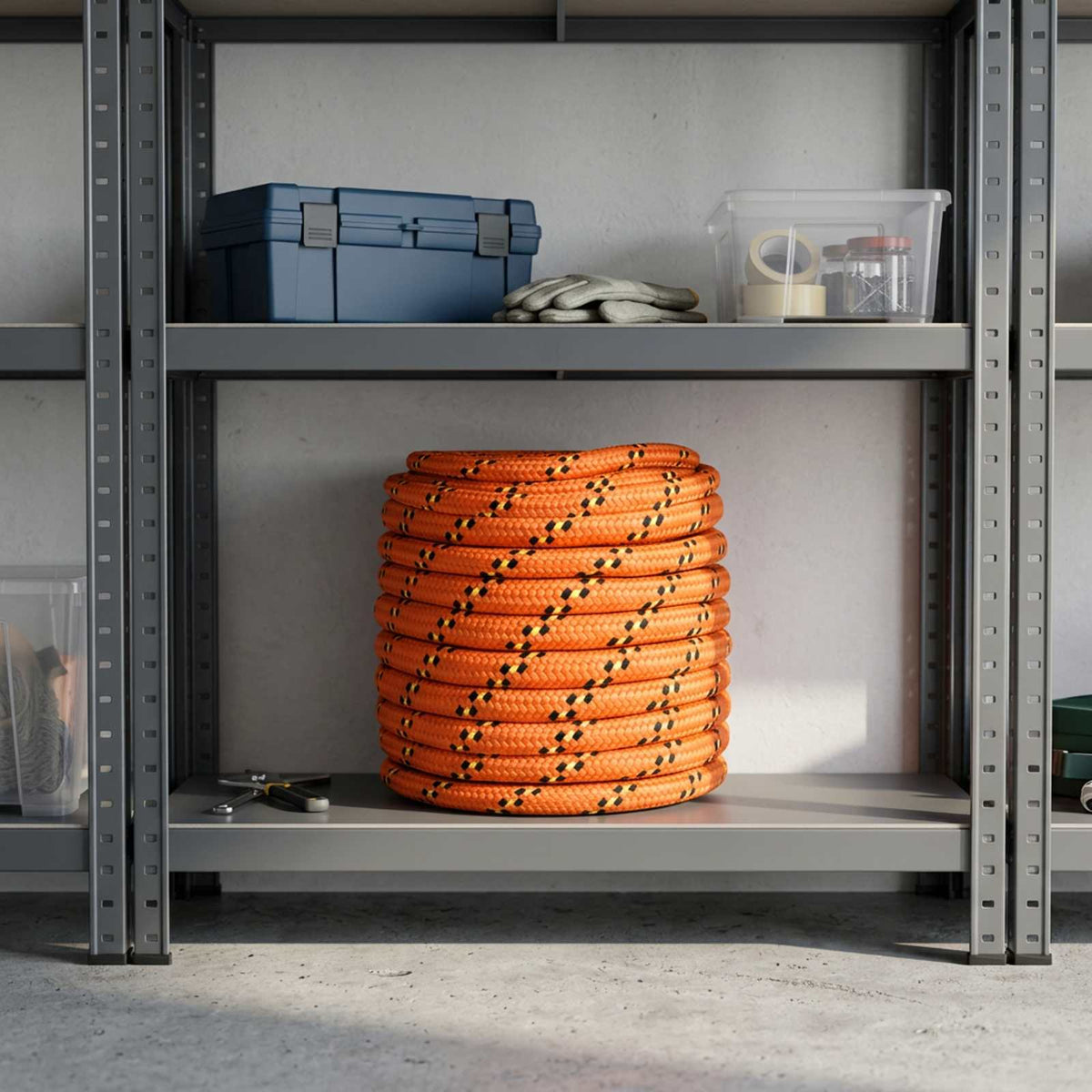 vidaXL Multipurpose Utility Rope PP Length 250 m Orange