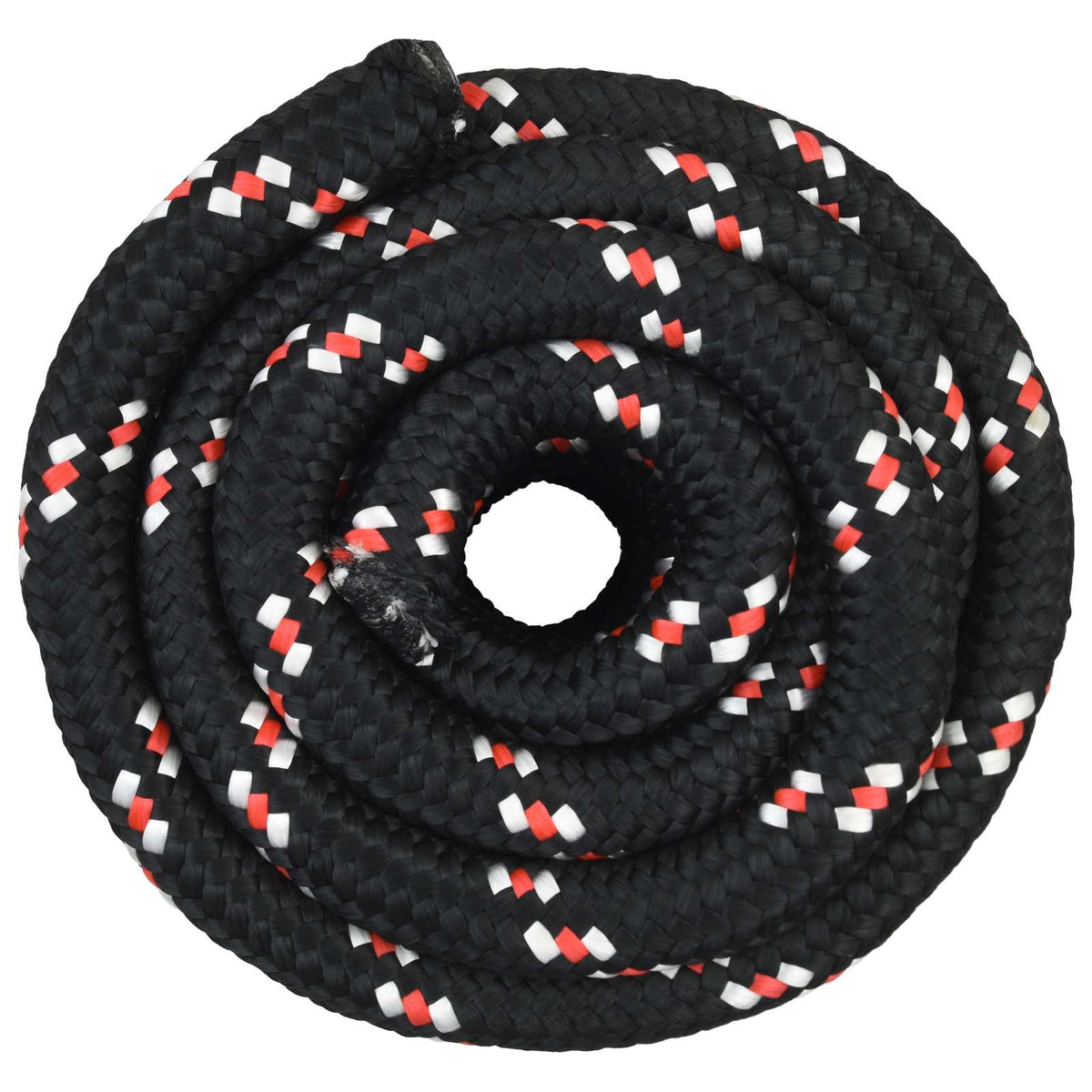 vidaXL Multipurpose Utility Rope 30 mm 25 m Black and Red PP 2