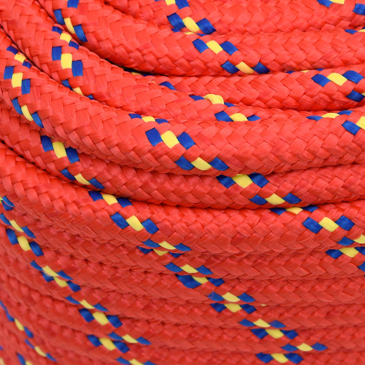 vidaXL Multipurpose Utility Rope 16 mm 100 m Red PP 1560 kg Max Load 4