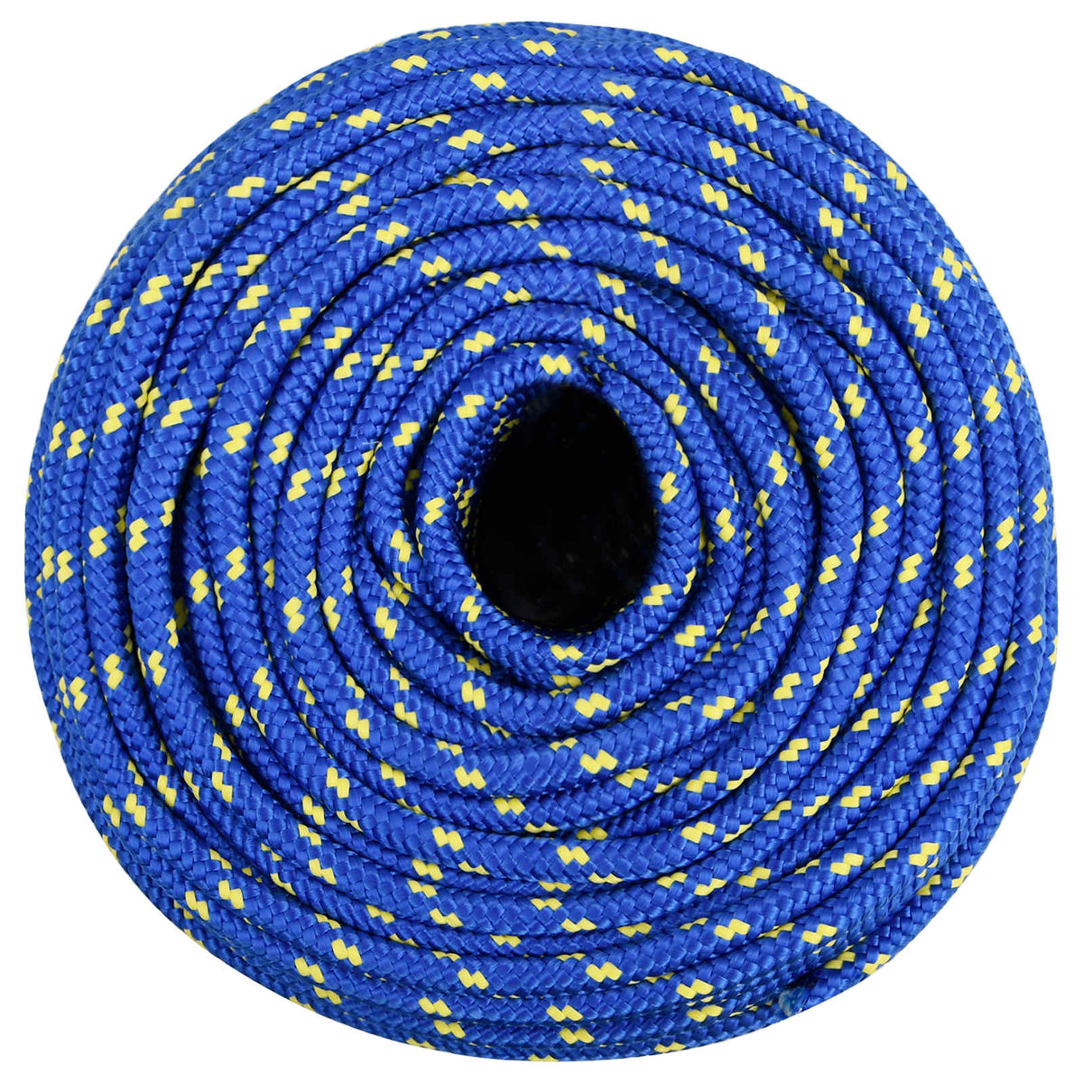 vidaXL Multipurpose Utility Rope 8 mm 250 m Blue PP 420 kg Max Load 3