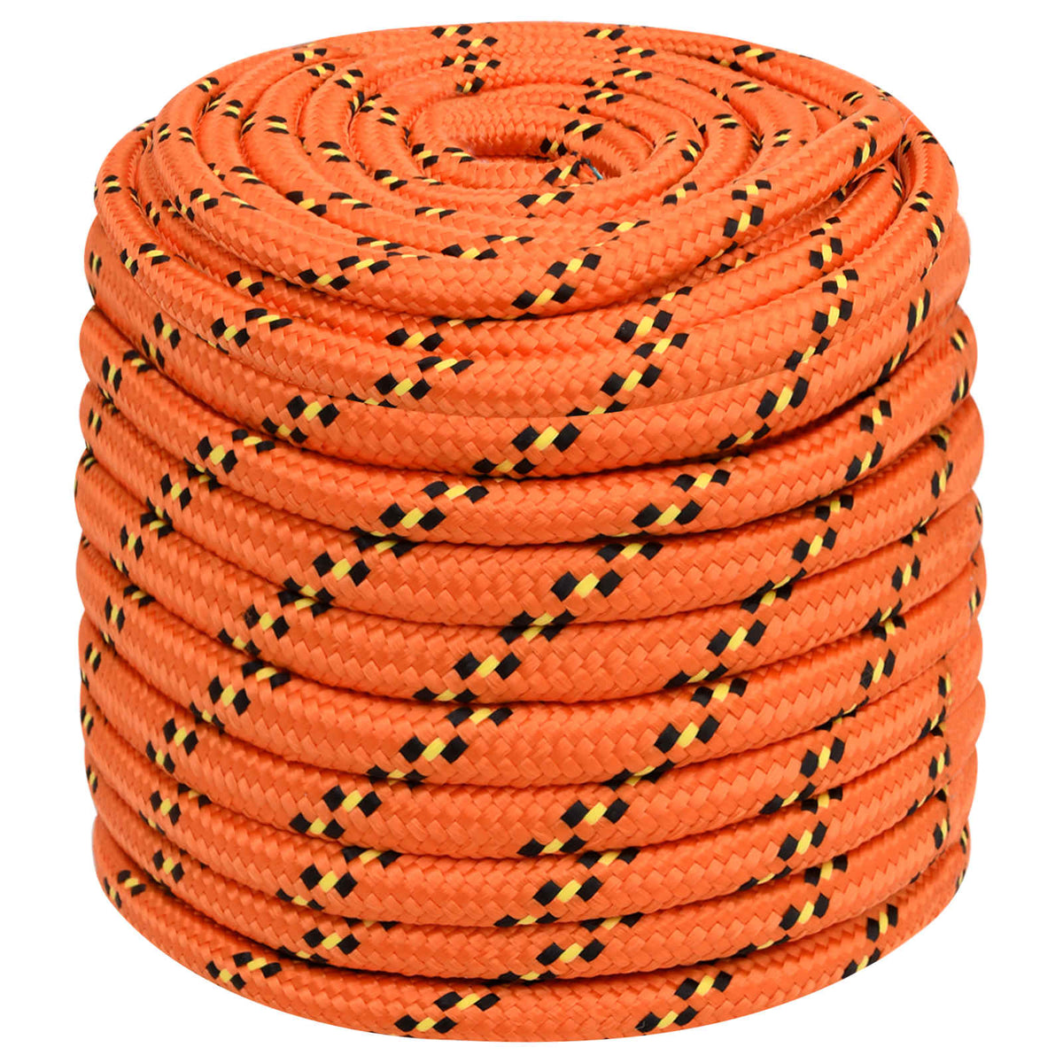 vidaXL Multipurpose Utility Rope 18 mm 100 m Orange PP 2