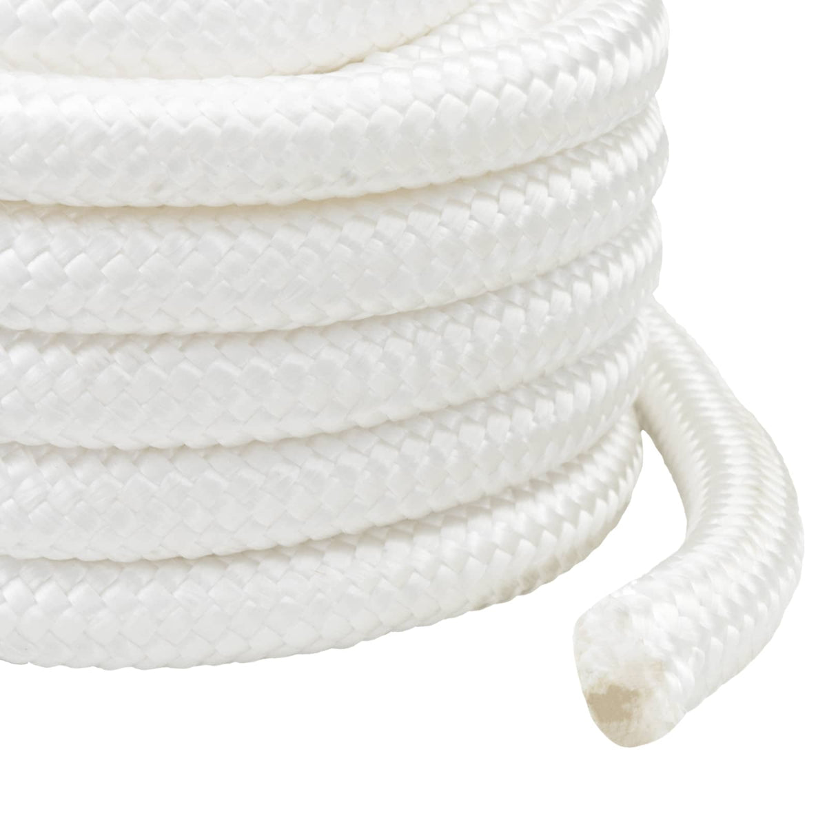 vidaXL Multipurpose Utility Rope 50 mm 10 m White PP 15000 kg Max Load 4