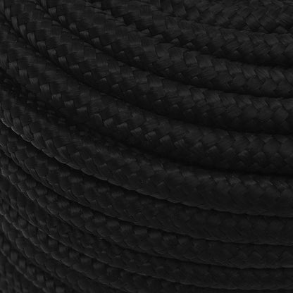Multipurpose Utility Rope 12 mm 100 m Black PP 930 kg Max Load