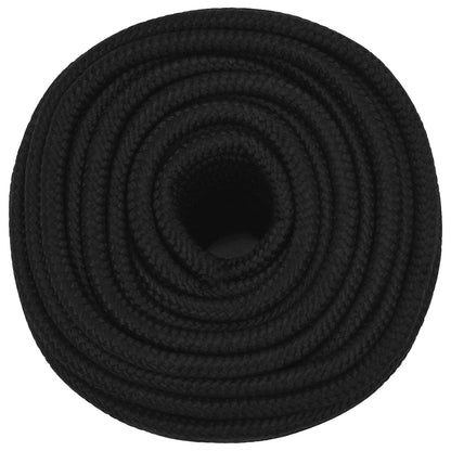 Multipurpose Utility Rope 12 mm 100 m Black PP 930 kg Max Load