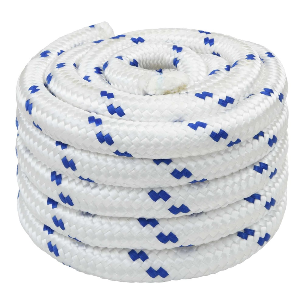 Multipurpose Utility Rope PP Length White blue