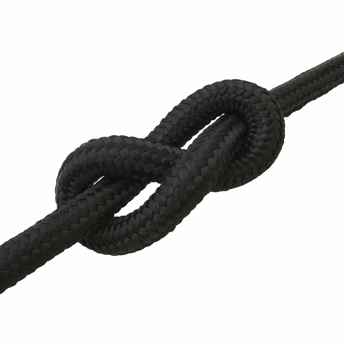 vidaXL Multipurpose Utility Rope 30 mm 25 m Black PP 5400 kg Max Load 3