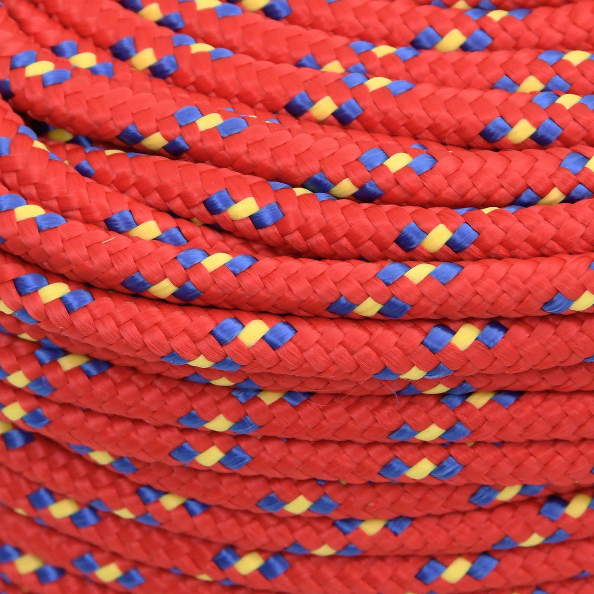 vidaXL Multipurpose Utility Rope 8 mm 250 m Red PP 420 kg Max Load 4