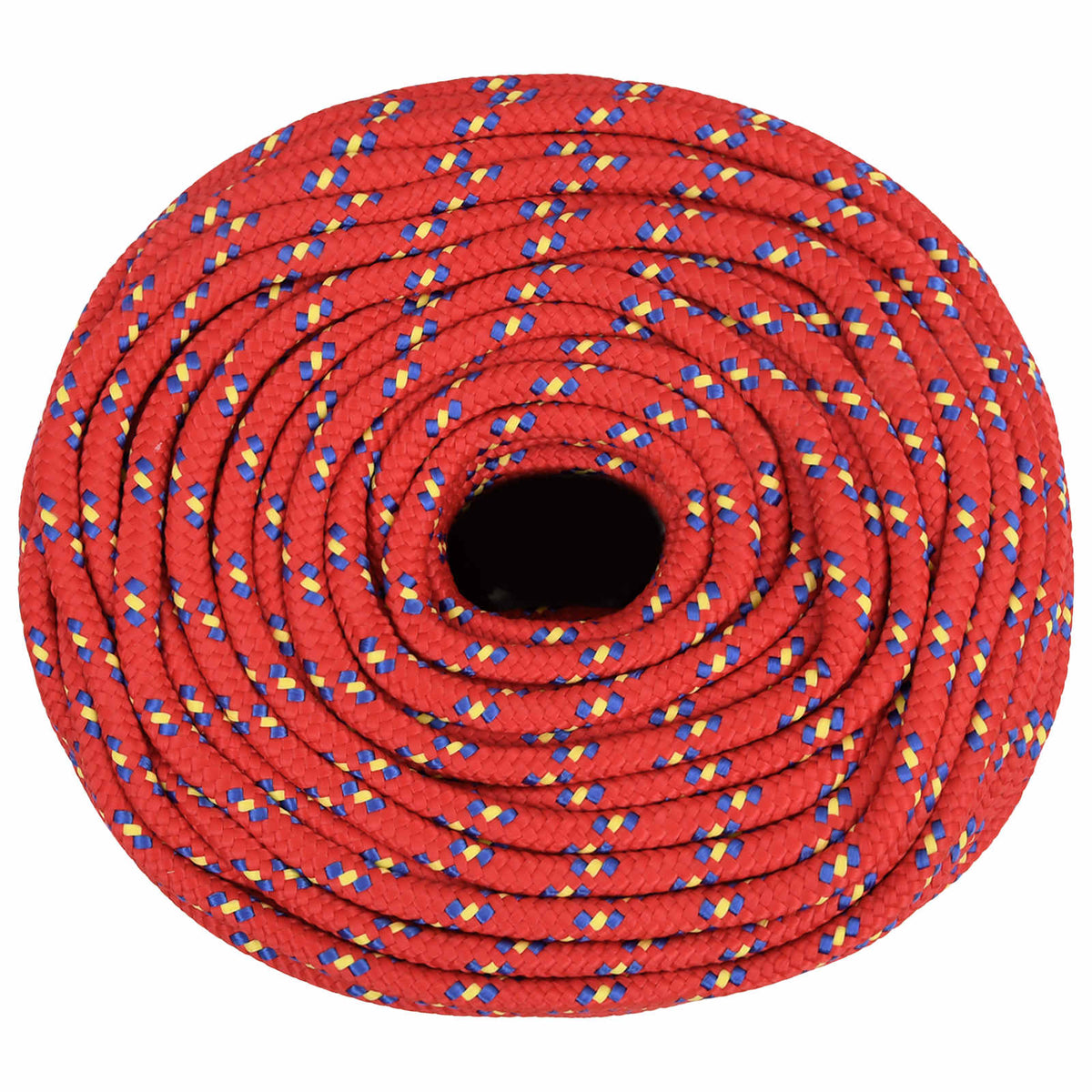 vidaXL Multipurpose Utility Rope 8 mm 250 m Red PP 420 kg Max Load 3