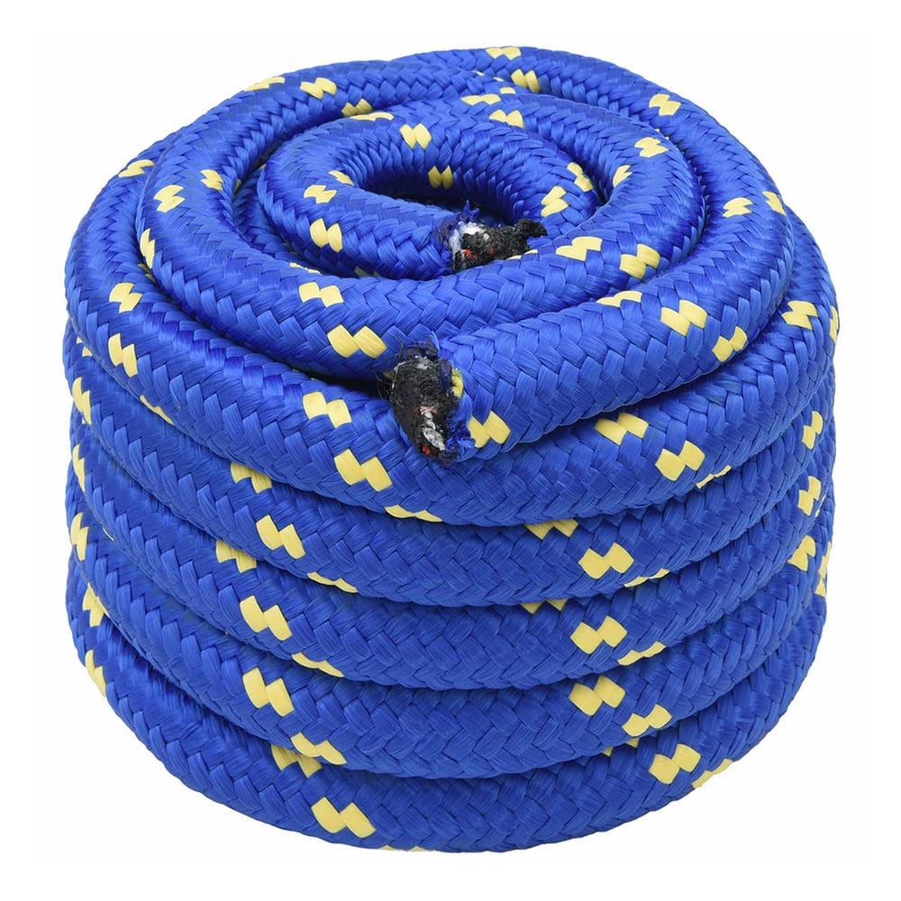 Multipurpose Utility Rope PP 27 kg Max Load Length 25 m Blue 30 mm