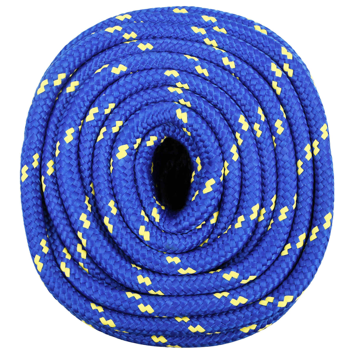 Multipurpose Utility Rope PP 27 kg Max Load Length 100 m Blue 16 mm