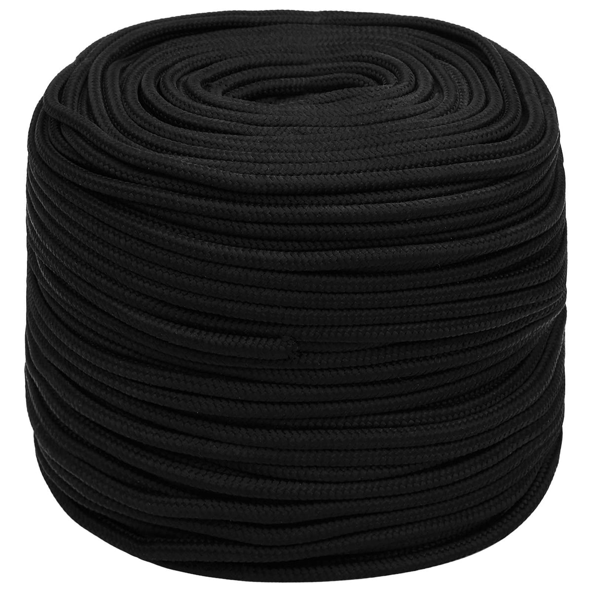 vidaXL Multipurpose Utility Rope 10 mm 250 m Black Polyester 2