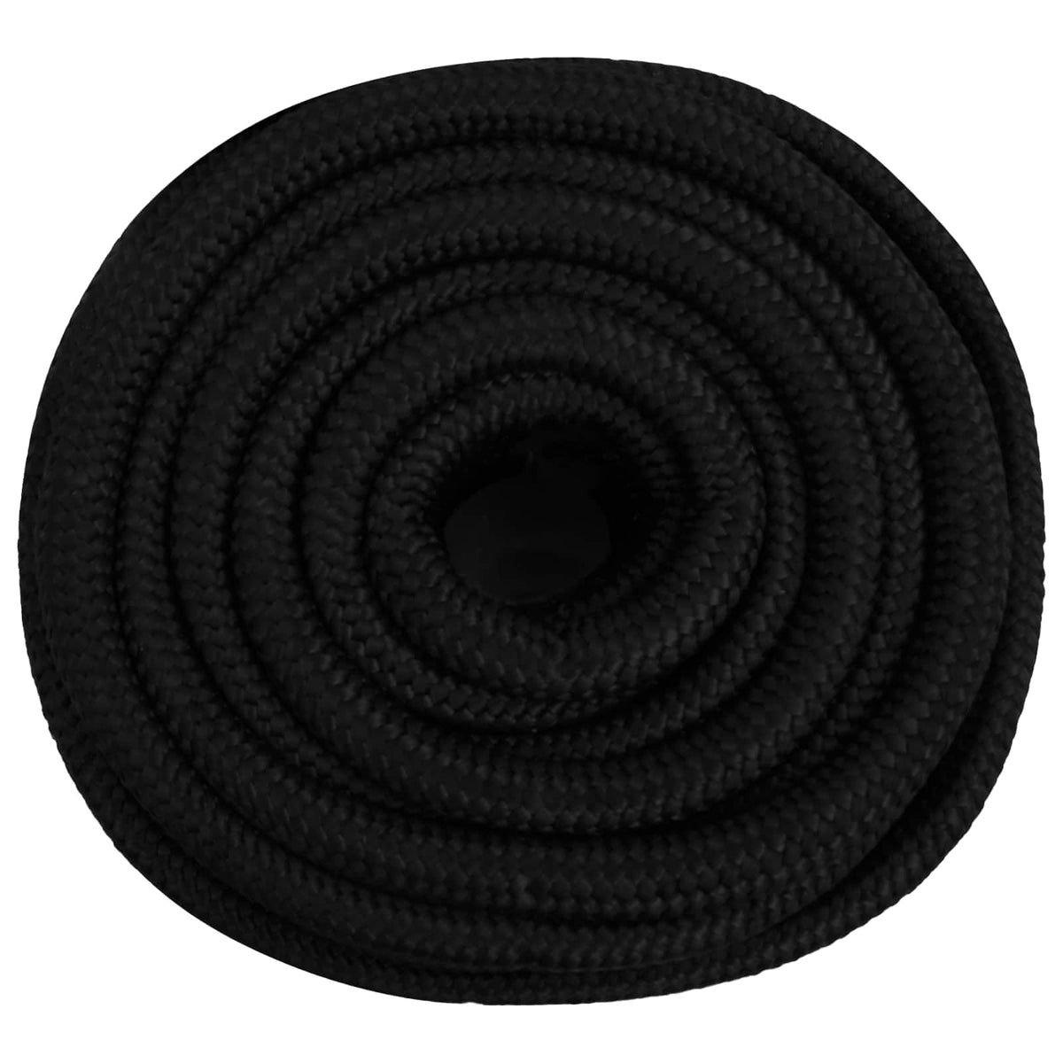 vidaXL Multipurpose Utility Rope 20 mm 25 m Black Polyester 3